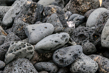 Abstract Rocky Landscapes in the Galapagos