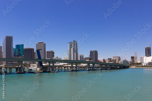 Zdjęcie XXL Widok na miasto Miami
