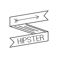 Poster - Abstract hipster label