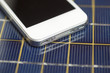 Smartphone device cell phone charging with solar charger