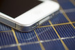 Smartphone device cell phone charging with solar charger