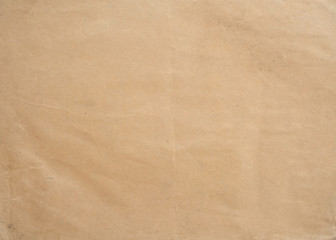 Wall Mural - vintage be crumpled.brown paper. vintage background texture