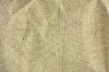 Aufkleber - Texture of brown sack canvas with delicate grid to use as grunge background high resolution texture