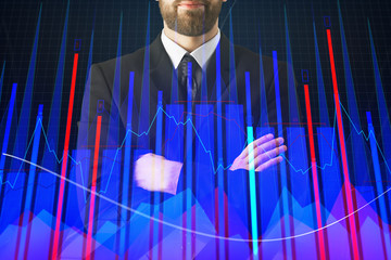 Poster - Finance and trade concept