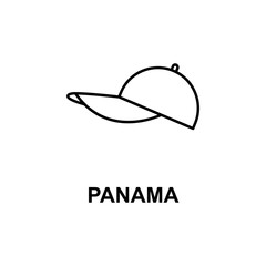 Poster - baseball cap icon. Element of summer clothes for mobile concept and web apps. Detailed baseball cap icon can be used for web and mobile. Premium icon