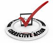 © iQoncept - Corrective Action Check Mark Box Fix Problem Repair 3d Render Illustration