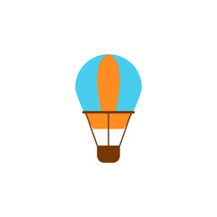 Aufkleber - Balloon flat icon. Element of beach holidays colored icon for mobile concept and web apps. Detailed Balloon flat icon can be used for web and mobile. Premium icon