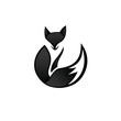elegant Stand fox art logo