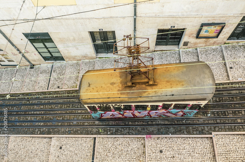 Plakat Tramwaj z Lizbony, Portugalia