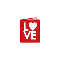 Sticker - Love Card Logo Icon Design