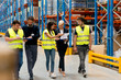© Stock Rocket - Workers with supervisors at warehouse