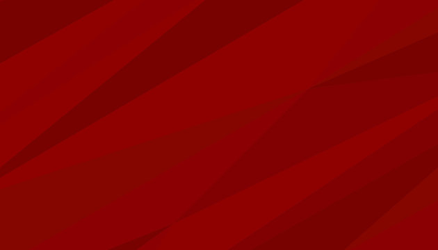 Red dynamic background. Vector geometric banner.