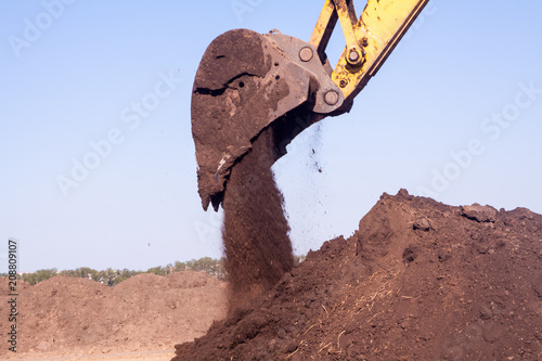 excavator sand bucket