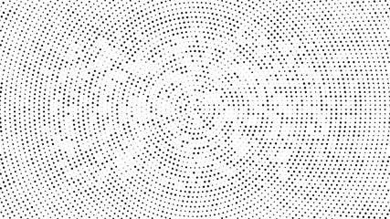 Wall Mural - Halftone dotted background. Halftone effect vector pattern. Circle dots isolated on the white background.