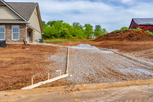 New House Driveway Construction