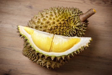 Wall Mural - Mon Thong durian fruit from Thailand