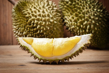 Wall Mural - Mon Thong durian fruit from Thailand