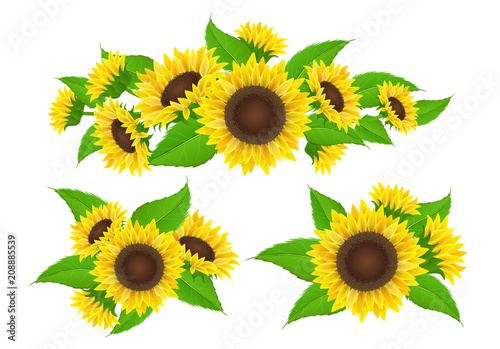 Download Sunflower Bouquet Svg Free - Layered SVG Cut File ...