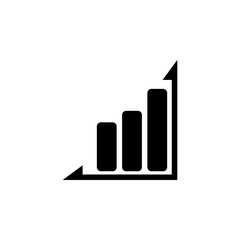 Poster - financial chart icon. Element of education icon for mobile concept and web apps. Detailed financial chart icon can be used for web and mobile. Premium icon