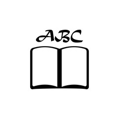 Poster - ABC icon. Element of education icon for mobile concept and web apps. Detailed ABC icon can be used for web and mobile. Premium icon