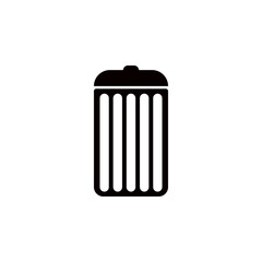 Poster - bin icon. Element of education icon for mobile concept and web apps. Detailed bin icon can be used for web and mobile. Premium icon