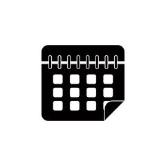 Poster - the calendar icon. Element of education icon for mobile concept and web apps. Detailed the calendar icon can be used for web and mobile. Premium icon