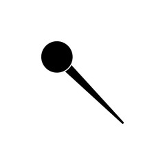 Poster - pin icon. Element of education icon for mobile concept and web apps. Detailed pin icon can be used for web and mobile. Premium icon