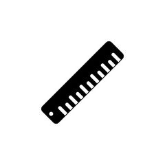 Poster - ruler icon. Element of education icon for mobile concept and web apps. Detailed ruler icon can be used for web and mobile. Premium icon
