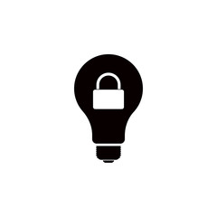 Poster - closed idea icon. Element of education icon for mobile concept and web apps. Detailed closed idea icon can be used for web and mobile. Premium icon