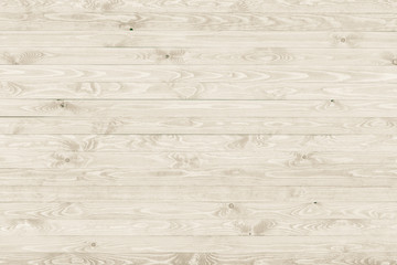 Poster - White wood texture background surface with old natural pattern. Light grunge surface rustic wooden table top view