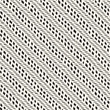 © Samolevsky - Simple ink geometric pattern. Monochrome black and white strokes background. Hand drawn ink texture for your design..