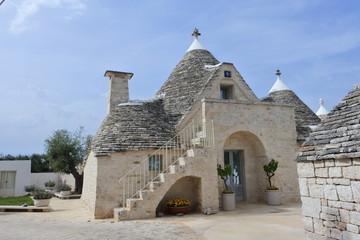 the Trulli in Alberobelli, Puglia, Italy