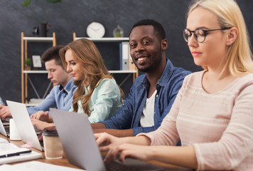 Aufkleber - Programmers working in software developing company