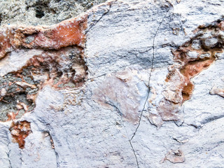 Close up of natural stone wall. Stone wall texture 