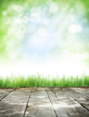 Aufkleber - Abstract sunny summer background