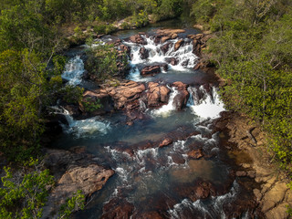 Poster - Tropical waterfall