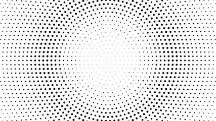 Wall Mural - Halftone dotted background. Halftone effect vector pattern. Circle dots isolated on the white background.