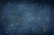 Gold celestial stars background with dark vignette, painted space background