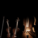 String instruments violin and cello