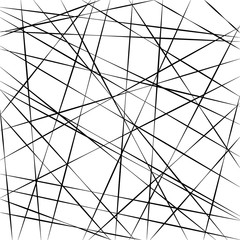 Poster - Abstract geometric pattern, random random stripe lines, vector background intersecting diagonal stripe lines different angle