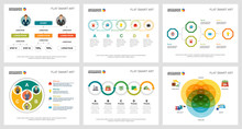 Colorful Planning And Strategy Concept Infographic Charts Set. Business Design Elements For Presentation Slide Templates. For Corporate Report, Advertising, Leaflet Layout And Poster Design.
