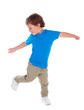 © Gelpi - Beautiful little child three years old wearing blue t-shirt