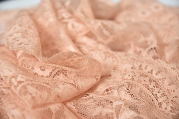 Lace fabric background