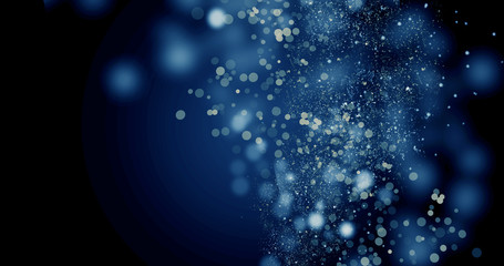 Bright bokeh background, abstraction