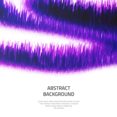 Poster - Abstract ultraviolet background of many shapes. Bright colors.