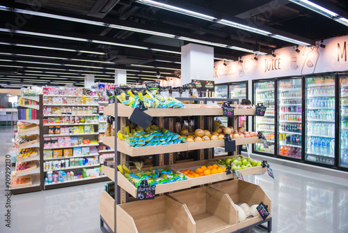 Fotomural product for sell in convenience store