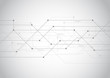 © royyimzy - Abstract connecting dots and lines. Connection science background. Vector illustration