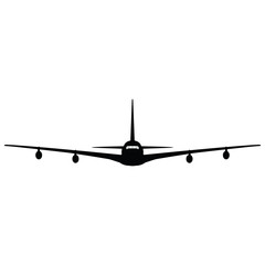 Poster - Airplane silhouette