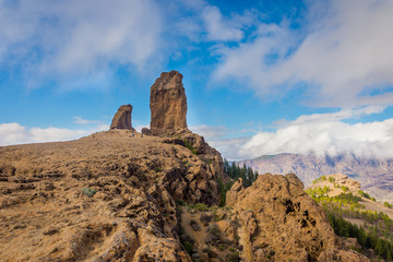 Wall Mural - Roque Nublo, Gran Canaria, Spain