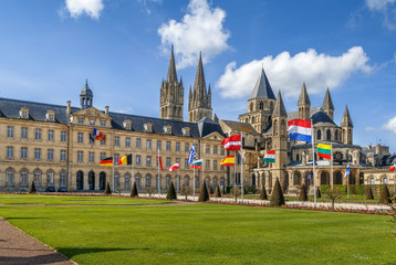 Sticker - Abbey of Saint-Etienne, Caen, France